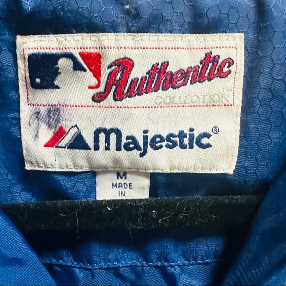 Vintage 90’s Majestic LA Dodgers Sz M bomber jacket - Picture 5 of 8